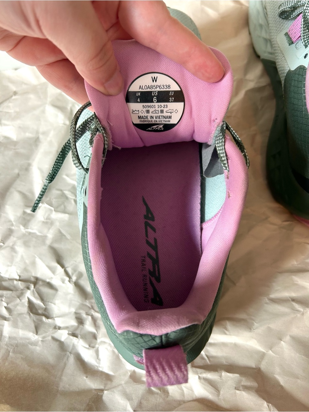 Altra Timp 5 Running Shoes | Woman’s Size 6 Trail Running Hiking Walking Shoes - Picture 6 of 14